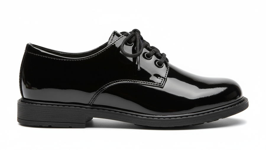 Patent Lace-up Oxford